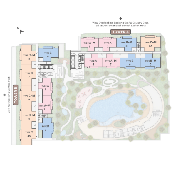 Amika Floor Plan Map